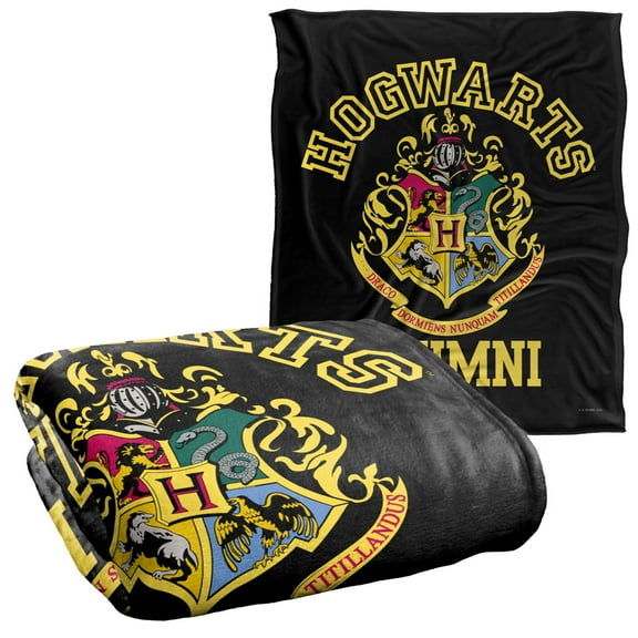 Harry Potter Hogwarts Alumni Officially Licensed Silky Touch Super Soft Throw Blanket 50' x 60'