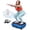 blue01-Classic, variant on FLYBIRD Vibration Plate, Whole Body Workout Vibration Fitness Platform for Lymphatic Drainage, with 2 Resistance Bands