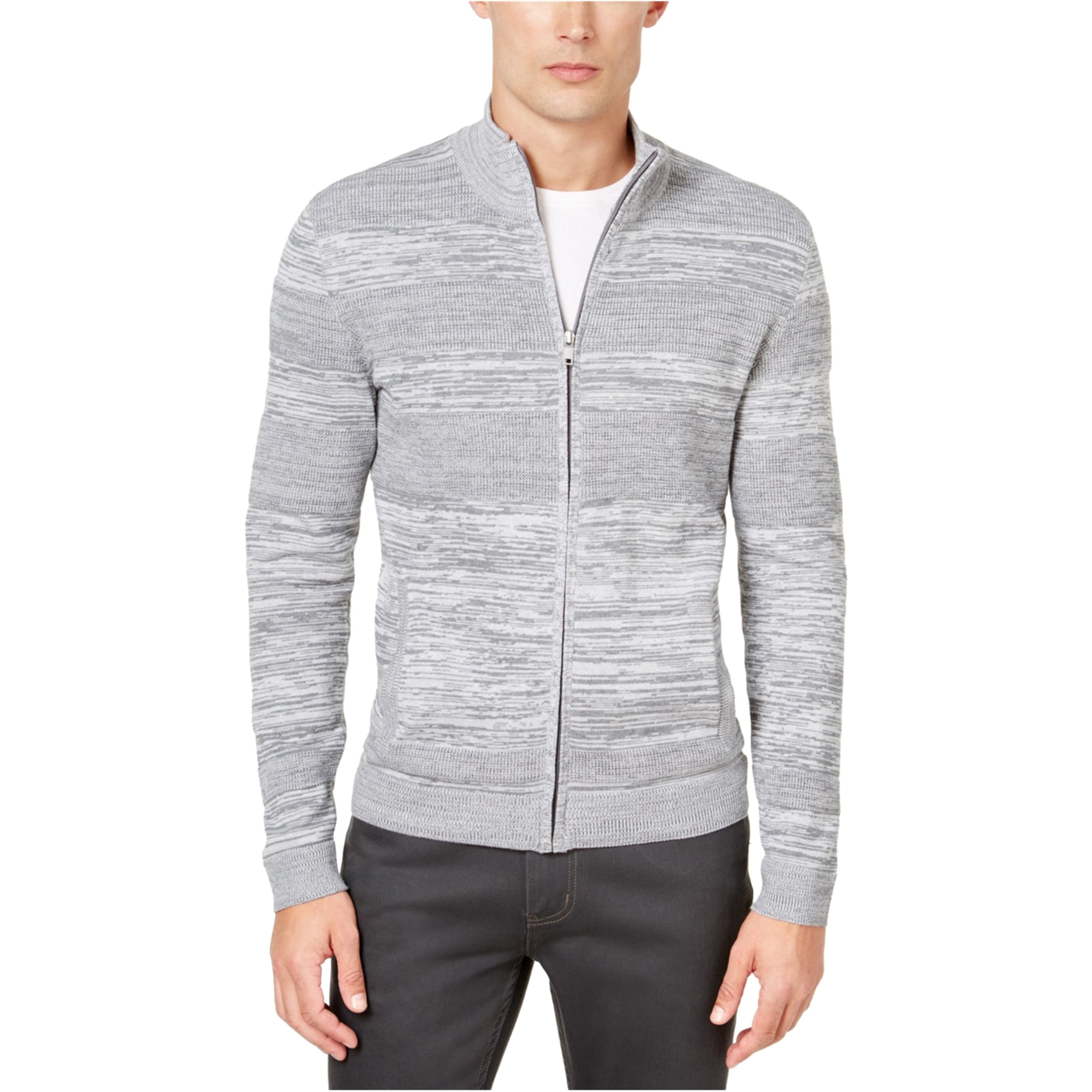 Alfani Alfani Mens Textured Knit Cardigan Sweater