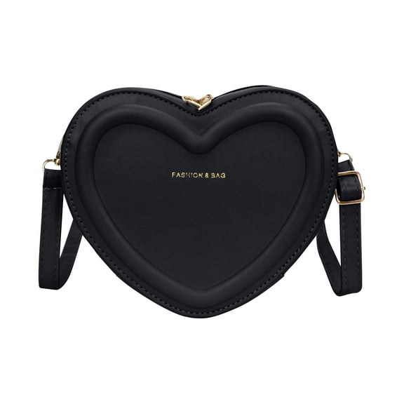 Women Shoulder Handbag Heart-shaped Crossbody Purse Cute Stylish & Functional for Vacation & Daily Use