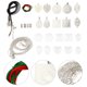 thumbnail image 2 of 1 juego de accesorios para hacer joyas DIY, bandeja para colgar fotos con cristal, 2 of 5