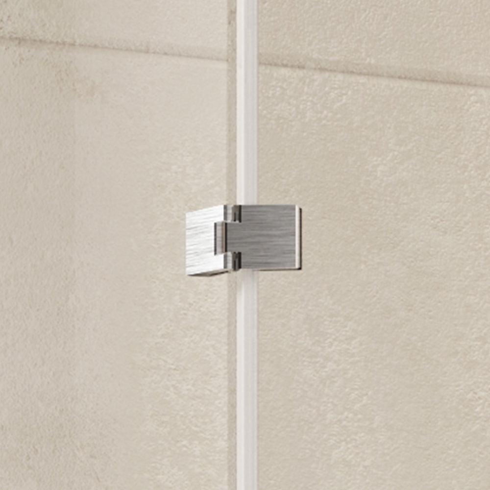 Kepooman Bathtub Door, Home Tempered Glass & Aluminum Frame Shower Door for Bathroom, Hinged Shower Enclosure Kepooman Bathtub Door, Home Tempered Glass & Aluminum Frame Shower Door for Bathroom, Hinged Shower Enclosure