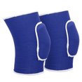 thumbnail image 5 of Yajisi Adult Thick Sponge Knee Pads for Dance Yoga Sports, Pull-On Elastic Protective Brace, Breathable Moisture Wicking Crashproof Support Guard, Blue, One Size, 1 Pair (8.1 in / 20.5 cm), 5 of 9