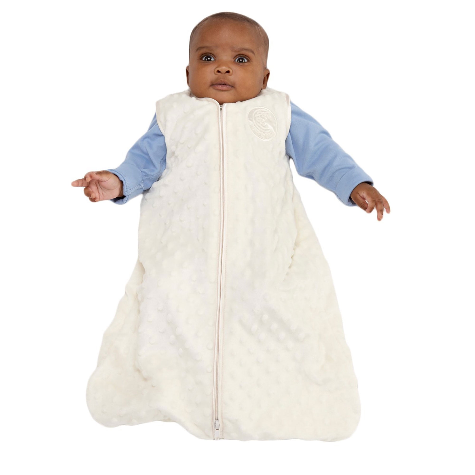 halo sleepsack plush dot velboa wearable blanket