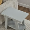 thumbnail image 3 of Roundhill Furniture Athens Contemporary Wood Shelf Side Table in Gray, 3 of 7