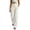 White, variant on CQONEPT Dress Pans for Women Fashion Business Casual High Wasit Pant with Pockets Office Slacks Fall Trouser Orange XL