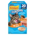 thumbnail image 1 of Friskies Lil' Lickables Poulet, Gâteries pour chats, 14 g x 20, 1 of 9