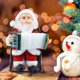 thumbnail image 2 of Juguetes eléctricos de Papá Noel novedad muñecos de Navidad de peluche suministros para fiestas navideñas Hugtrwg Para estrenar, 2 of 9