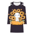 thumbnail image 5 of Summer Dress for Women,Dress for Women,Womens Summer Printed Fashion Long Sleeve Turndown Collar Dress,Long Sleeve Dress for Women,Womens Summer Dress, 5 of 5