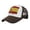 Brown, variant on HEVRJEWJD Unisex National Baseball Visor For Outdoor Sun Group Activities Breathable Mesh Design Army Green One Size