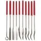 thumbnail image 1 of Juego de 10 limas de diamante surtidas con aguja plana, cuadradas, de forma redonda, para joyeros de metal, vidrio, tallado en madera, 3 x 140 mm, 1 of 5