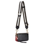 Marc Jacobs Womens Snapshot Camera Bag, Black/Red, One Size M0012007-011
