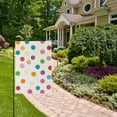 thumbnail image 2 of Yayeee Garden Flag 28" x 40" Double Sided Outdoor Yard Lawn Holiday Decorations, Polka Dot, 2 of 6
