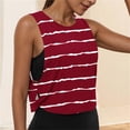 thumbnail image 2 of fatyb Womens Workout Tank Tops Open Side Crop Athletic Shirts Sleeveless Running Basic Tees Activewear, 2 of 7