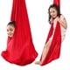 thumbnail image 4 of Hamaca Elástica para Hamaca Con Columpio Sensorial Elástica para Interiores Y Exteriores Toalla Yoga Aérea (rojo 280 * 100 CM) [Estilo Infantil], 4 of 9
