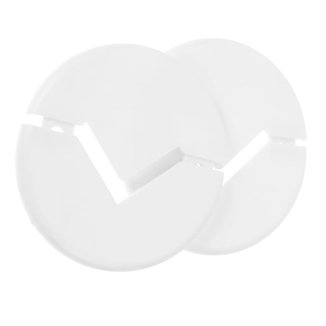 unbranded 2Ud Cubierta Decorativa Para Tuberías De Metal Para Flange Y Drenaje Con Elegante