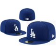 thumbnail image 2 of New Era Solid-color la closed baseball cap Board cap, 2 of 4