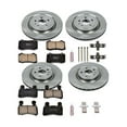 thumbnail image 3 of Power Stop Front and Rear Stock Replacement Brake Pad and Rotor Kit KOE5603, 3 of 8