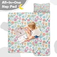 thumbnail image 4 of Pioneer Flower Floral Print Pattern Toddler Nap Mats for Kids Preschool,Sleeping Mat Bag or Kids,Toddler Sleeping Bag,Toddler Nap Mat or Daycare, 4 of 6