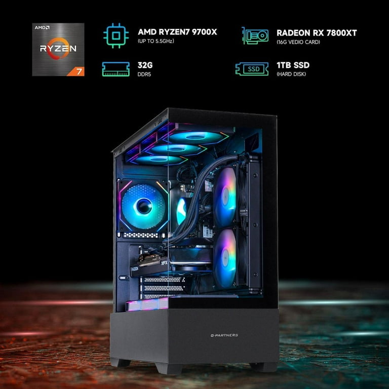 AMD Ryzen 7 9700X Radeon RX 7800 XT (Beat RTX 4070) Gaming