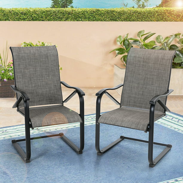 Mf Studio 2 Piece Outdoor Patio C, Spring Chair Outdoor Furniture