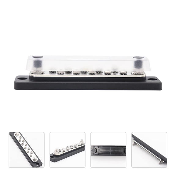 Luxshiny 1Pc Efficient Terminal Block for Car with Flame Retardant and Insulated Design