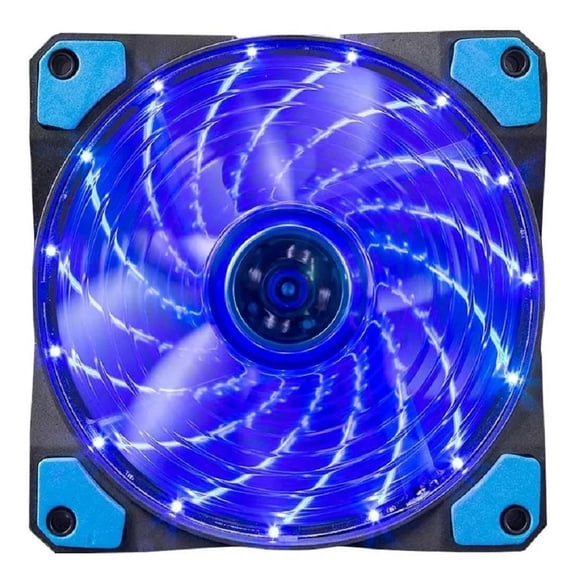 Ventilador para Gabinete Marvo FN-10AZUL 1200 RPM Color Azul