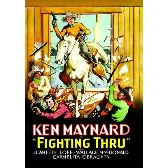 Fighting Thru (DVD), Alpha Video, Western