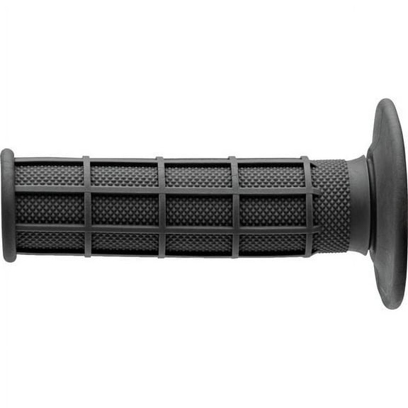Renthal Full Waffle Single Compound Grips Medium Compound Dark Gray (G093)