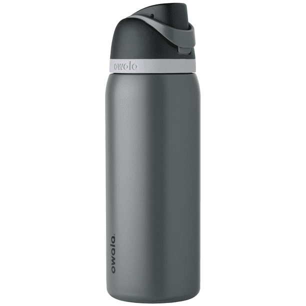 Owala FreeSip Stainless Steel Water Bottle, 32oz, Black - Walmart