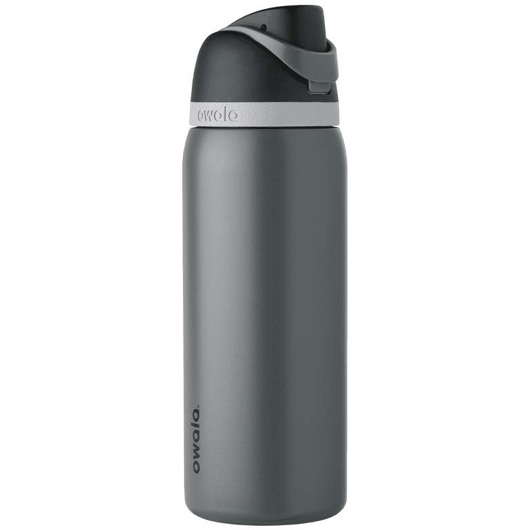 Owala FreeSip Stainless Steel Water Bottle, 32oz, Black - Walmart.com