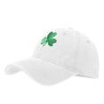 thumbnail image 4 of LIZUOJUN Baseball CapWashed Cotton Unstructured Baseball Cap For Men Women Retro Classic Dad HatsCasual Outdoor Sun Hat White One Size, 4 of 5