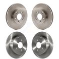 thumbnail image 1 of CMX Front Rear Disc Brake Rotors Kit for Car 2004-2008 2010-2011 Mitsubishi Endeavor K8-101364, 1 of 8