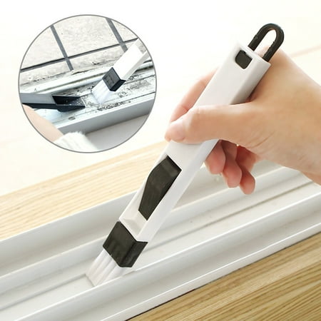 

Nallwabiu Window Slot Cleaning Brush Screen Window Cleaning Tool Keyboard Small Brush Glass With Dustpan Brush