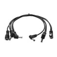 thumbnail image 4 of FRCOLOR Guitar Effector Cable 1Pc Practical Guitar Instrument Effector Cable Guitar Effector Connecting Wire (Black),55.91"X0.94"X0.39", 4 of 4