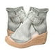 thumbnail image 5 of Sandalias de cuña de caña alta de moda de verano Sandalias romanas de boca de pez de suela gruesa Wmkox8yii sa4486, 5 of 5