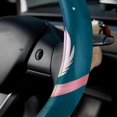 thumbnail image 5 of Flamingo 14.5 Inch Printing PVC Leather Steering Wheel Cover Auto Accessories, 5 of 6