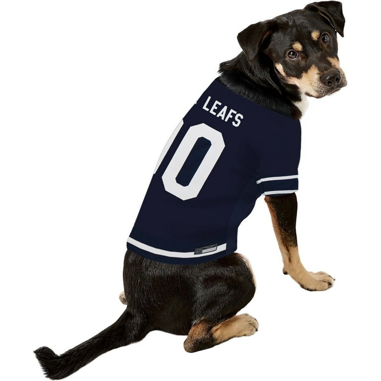PETS FIRST NHL Hockey Dog & Cat Jersey, Toronto Maple Leafs, X-Small 
