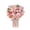 Pink, variant on Knitted Calla Lily Bouquet Handmade Crochet Rose Arrangement, Eternal Yarn Art Floral Gift for Teachers Day Birthdays and Home Office Decoration Pink