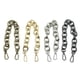 thumbnail image 5 of ColoMX 2 piezas de 30 cm de cadena de hierro de repuesto para manualidades antiguas, accesorios de correa para bolsos, accesorios de asa para equipaje de mano (plata), 5 of 7