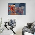 thumbnail image 5 of SLAM DUNK Poster Japanese Anime Artworks Canvas Poster Room Aesthetic Wall Art Prints Home Modern Decor Gifts 08x12inch(20x30cm), 5 of 6