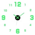 thumbnail image 1 of Reloj mural luminoso,Reloj de pared luminoso con pegatinas brillantes, moderno que no hace ,funciona con pilas,redondo,Relojes silenciosos decorativos para cocina,sala de, 1 of 8