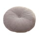 thumbnail image 3 of Cojín de asiento de 17,7 pulgadas, funda de lino, almohada de lectura, relleno de algodón PP, alfombrilla de asiento para Gris claro, 3 of 8