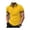 3# Yellow, variant on Men's Casual Polo Shirts Summer Short Sleeve Button Polo T Shirt Lightweight Collared Golf Shirt Wine 3XL