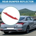 thumbnail image 2 of Reflector lateral derecho trasero Unique Bargains No.92406AA000 para Hyundai Elantra Sedan 2021-2023 Rojo, 2 of 7
