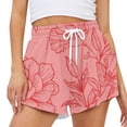thumbnail image 1 of Aayomet Shorts Larges pour Femmes Décontractés avec Poches (Rose, TTTG), 1 of 4