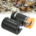 thumbnail image 4 of Mini Microscope, Humanized Design Wide Irradiation Range LED Microscope  For Printing Machinery For Electronics Silver,white,black, 4 of 8