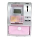 thumbnail image 5 of Mini alcancía para cajero automático, caja de ahorro de dinero, hucha electrónica, tarro pequeño para niños y niñas de 3, 4, 5, 6, 7 y 8 años, regalo rosa plateado, 5 of 8