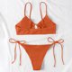 thumbnail image 5 of Trajes de baño para mujer, casuales y de moda, de color sólido, sin mangas, con abertura, para mujer, trajes de baño para mujer, trajes de baño para mujer, trajes de baño de moda playera para mujer, 5 of 8