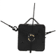 thumbnail image 3 of Mecanismo de movimiento de reloj de pared de cuarzo negro Kit de piezas de reparación de bricolaje, 3 of 5